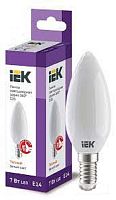 Лампа светодиодная IEK С35 Свеча FR Е14 220В 7Вт 805Лм 3000К картинка 